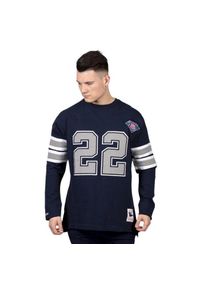 Mitchell & Ness - Długi rękaw NFL Dallas Cowboys Emmitt Smith. Kolor: niebieski. Długość rękawa: długi rękaw. Długość: długie #1