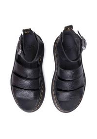 Dr. Martens Sandały Clarissa II Quad 24476001 Czarny. Kolor: czarny. Materiał: skóra