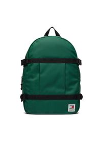 Tommy Jeans Plecak Tjm Daily + Sternum Backpack AM0AM11961 Zielony. Kolor: zielony. Materiał: skóra #1