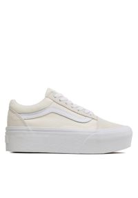 Vans Tenisówki Old Skool Stackform VN0009PZCCZ1 Écru. Materiał: materiał