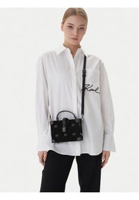 Karl Lagerfeld - KARL LAGERFELD Torebka B1W30103 Czarny. Kolor: czarny. Materiał: skórzane #1
