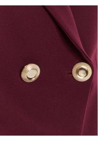 Rinascimento Marynarka CFC0126221003 Bordowy Slim Fit. Kolor: czerwony. Materiał: syntetyk #2