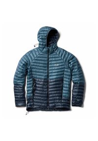 MOUNTAIN HARDWEAR - Kurtka z kapturem Mountain Hardwear Ghost Whisperer™. Typ kołnierza: kaptur. Kolor: niebieski. Materiał: puch. Sport: turystyka piesza #1
