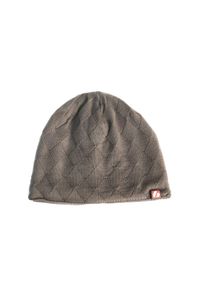 BARNETT - Czapka Beanie na zimę ANTON szara. Kolor: szary. Sezon: zima