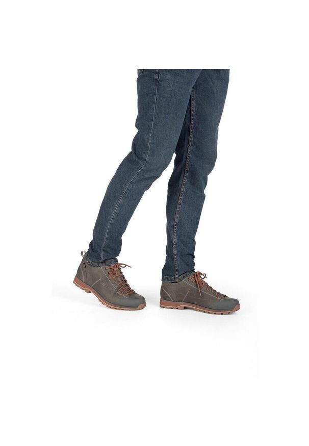 Buty trekkingowe męskie Dolomite Cinquantaquattro Low FG GTX. Kolor: zielony. Sport: turystyka piesza