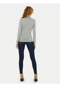 Vero Moda Golf Glory 10231630 Szary Regular Fit. Typ kołnierza: golf. Kolor: szary. Materiał: wiskoza #4