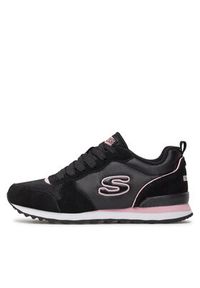 skechers - Skechers Sneakersy Step N Fly 155287/BLK Czarny. Kolor: czarny. Materiał: skóra, zamsz #4