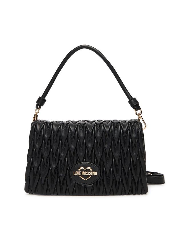 Love Moschino - Torebka LOVE MOSCHINO. Kolor: czarny