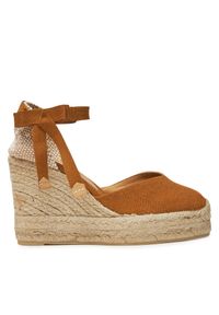 Espadryle Castañer. Kolor: brązowy