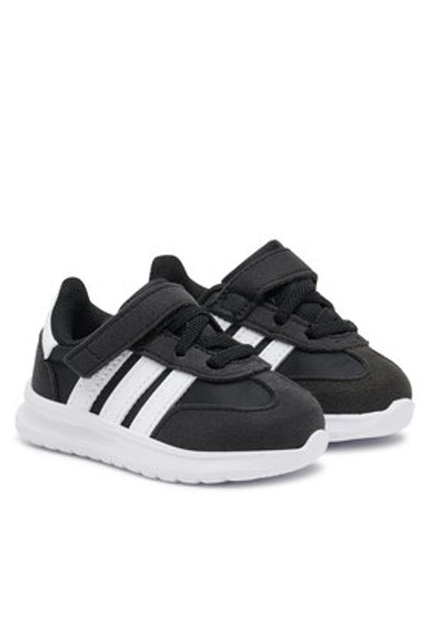 Adidas - adidas Sneakersy Run 70s 2.0 Shoes Kids JI2270 Czarny. Kolor: czarny. Materiał: materiał. Sport: bieganie