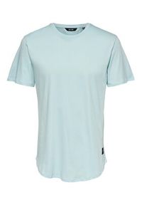 Only & Sons T-Shirt Matt 22002973 Błękitny Regular Fit. Kolor: niebieski. Materiał: bawełna #5
