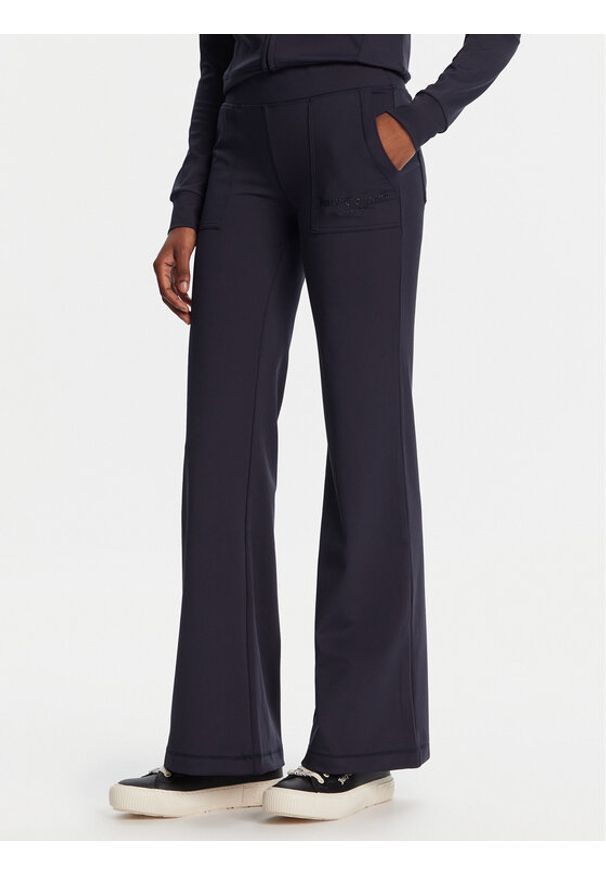 Juicy Couture Spodnie dresowe Active JCSML125403 Granatowy Flared Leg. Kolor: niebieski. Materiał: syntetyk