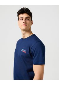 Wrangler - MESKA KOSZULKA WRANGLER SMALL AMERICANA TEE NAVY 112371410 #4
