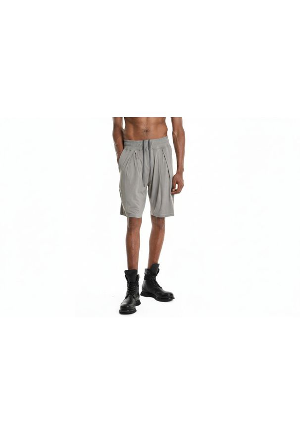 La Haine Inside Us Szorty | 3M M1240 | Mężczyzna | Szary, Zielony. Okazja: na co dzień. Kolor: szary, zielony, wielokolorowy. Materiał: elastan. Styl: casual, elegancki