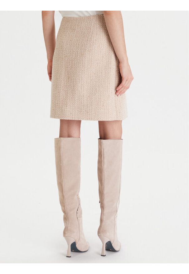 JOOP! Spódnica mini 58 253S58Saida 30047955 Beżowy Regular Fit. Kolor: beżowy. Materiał: syntetyk