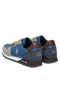 U.S. Polo Assn. Sneakersy NOBIL011M/CNH1 Niebieski. Kolor: niebieski. Materiał: materiał #4