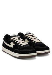 S.W.C Stepney Workers Club Sneakersy Pro Cup 01 S-Strike YQ02015 Czarny. Kolor: czarny. Materiał: skóra, zamsz #3