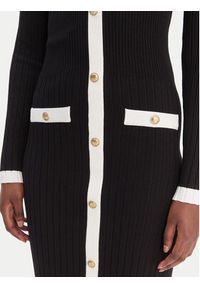 Guess Sukienka dzianinowa W6RK38 Z3HP2 Czarny Regular Fit. Kolor: czarny. Materiał: syntetyk #3