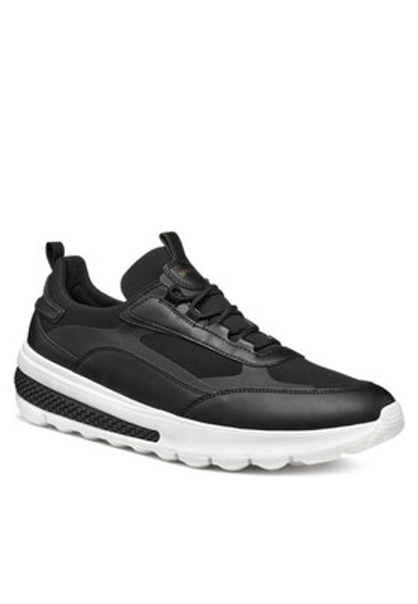 Geox Sneakersy U Spherica Actif U45BAD 0119B C9999 Czarny. Kolor: czarny. Materiał: materiał