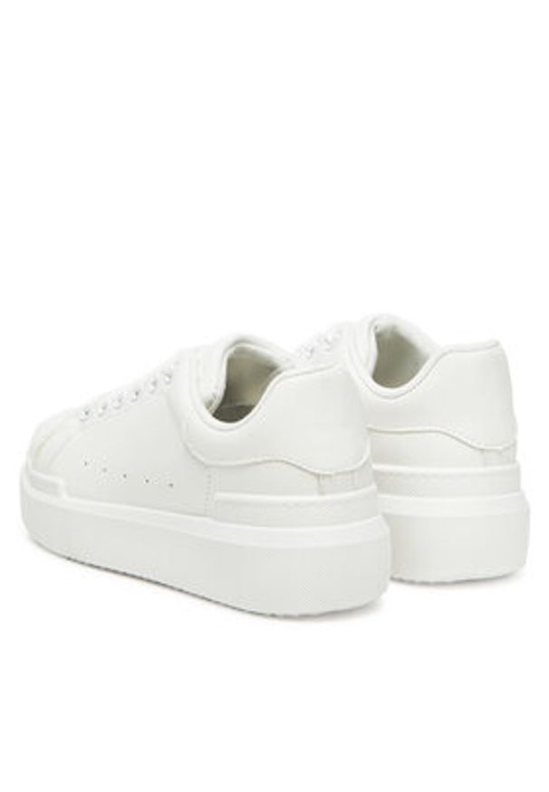 DeeZee Sneakersy YB520-1 Biały. Kolor: biały. Materiał: skóra