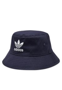 Adidas - adidas Kapelusz adicolor Trefoil Bucket HD9710 Fioletowy. Kolor: fioletowy. Materiał: materiał