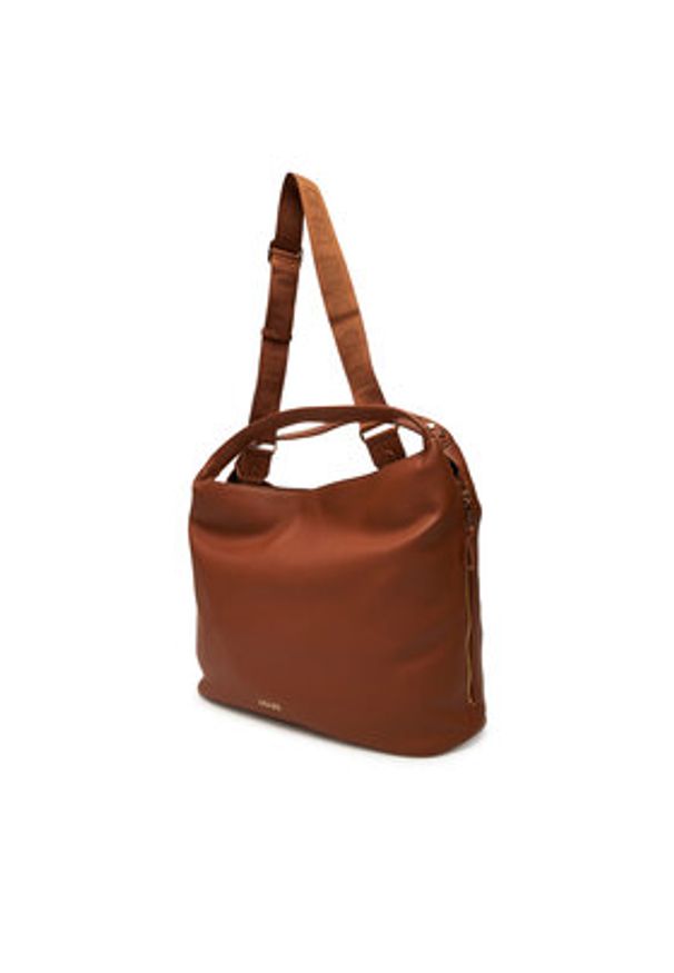 Liu Jo Torebka Esc L Hobo AF5057 E0058 Brązowy. Kolor: brązowy. Materiał: skórzane