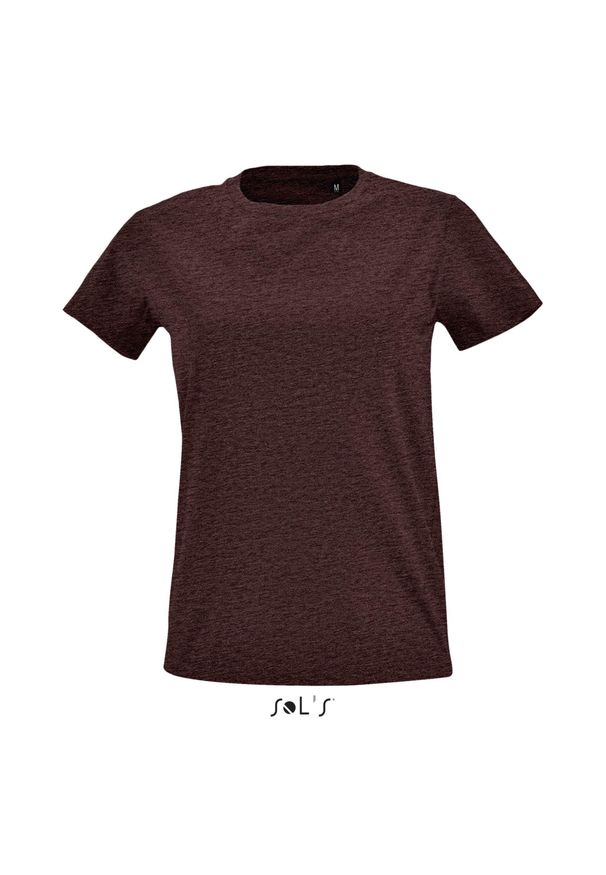 SOL'S - Koszulka damska Sol's Imperial Fit. Kolor: czerwony, fioletowy, wielokolorowy, brązowy