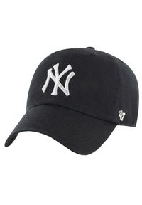 47 Brand - Czapka z daszkiem męska New York Yankees MLB Clean Up Cap. Kolor: czarny. Materiał: bawełna #1