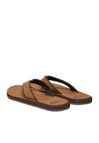 Quiksilver Japonki CEO-MIAMI-01 Brązowy. Kolor: brązowy. Materiał: materiał #2