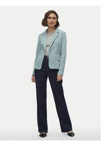 Vero Moda Marynarka Julia 10154123 Zielony Regular Fit. Kolor: zielony. Materiał: syntetyk
