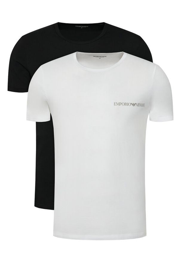 Emporio Armani Underwear Komplet t-shirtów EM000391 AF20669 M0003 Kolorowy Regular Fit. Materiał: bawełna. Wzór: kolorowy