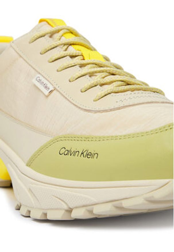 Calvin Klein Sneakersy Hike Runner Casua Lth Rip HM0HM02152 Kolorowy. Materiał: skóra. Wzór: kolorowy