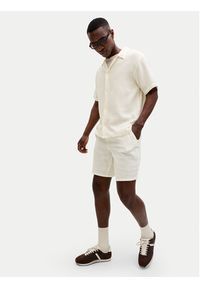 Jack & Jones Szorty materiałowe Jaiden 12274758 Biały Relaxed Fit. Kolor: biały. Materiał: bawełna #3