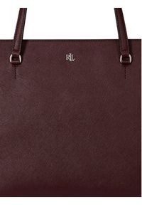 Lauren Ralph Lauren - LAUREN RALPH LAUREN Torebka 431924351026 Bordowy. Kolor: czerwony. Materiał: skórzane #4