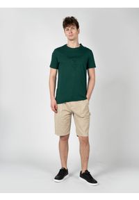 Guess T-Shirt "Gustavo" | X2VI15KAK93 | Mężczyzna | Zielony. Okazja: na co dzień. Kolor: zielony. Materiał: bawełna. Styl: klasyczny, casual, elegancki #1