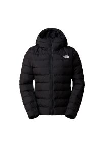 Kurtka damska The North Face Aconcagua III 0A84IV4H01 - czarna. Kolor: czarny. Materiał: poliester, puch, syntetyk. Wzór: aplikacja. Styl: klasyczny #1