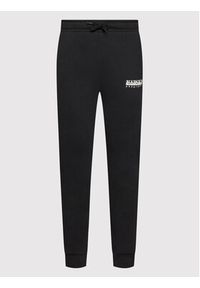 Napapijri Spodnie dresowe M-Box 1 NP0A4GBL Czarny Slim Fit. Kolor: czarny. Materiał: bawełna #2