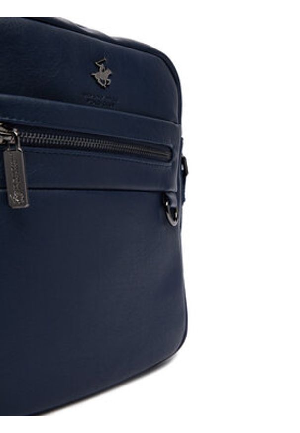 Beverly Hills Polo Club Torebka C-BHPC-L-018-08 Granatowy. Kolor: niebieski. Materiał: syntetyk, materiał