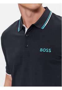 BOSS - Boss Polo Paddy Pro 50469102 Granatowy Regular Fit. Typ kołnierza: polo. Kolor: niebieski. Materiał: bawełna, syntetyk #2