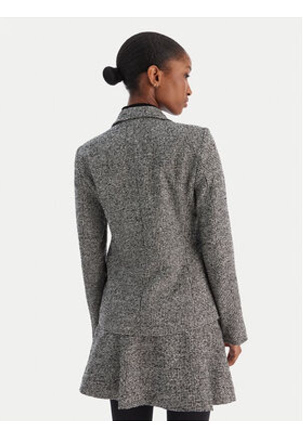 TOMMY HILFIGER - Tommy Hilfiger Marynarka WW0WW48786 Szary Slim Fit. Kolor: szary. Materiał: wełna