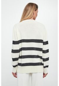 Ermanno Firenze - Sweter damski wełniany ERMANNO FIRENZE. Materiał: wełna #4
