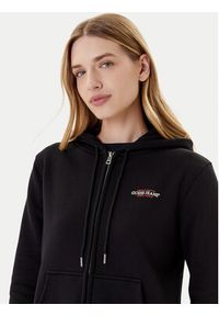 Guess Jeans Bluza W4YQ13 KC811 Czarny Regular Fit. Kolor: czarny. Materiał: bawełna #3
