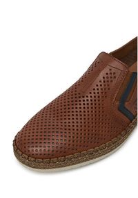 Rieker Półbuty B5297-24 Brązowy. Kolor: brązowy. Materiał: skóra #7