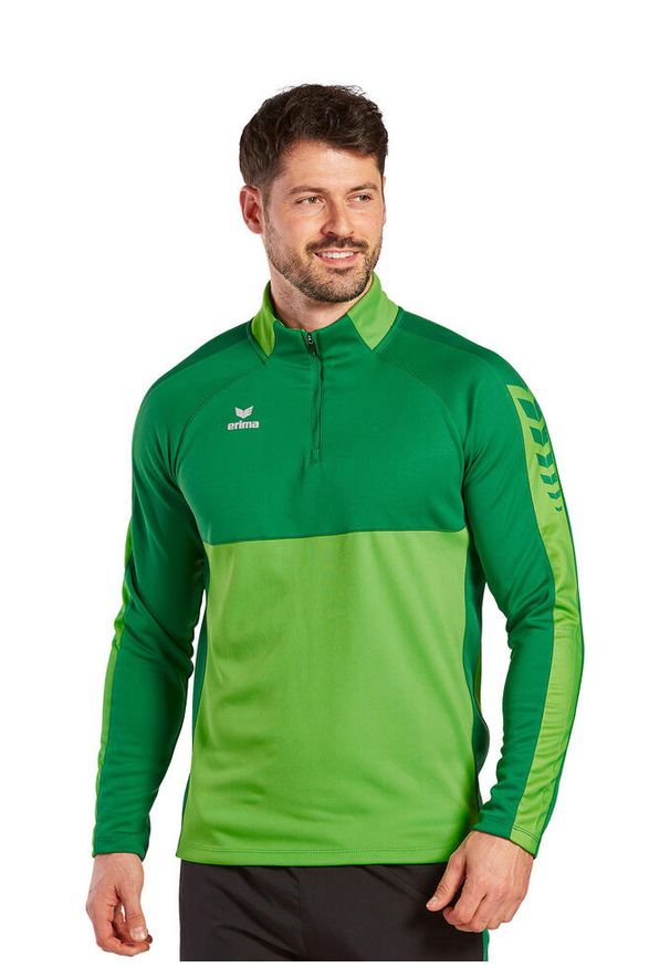 ERIMA - Bluza treningowa Erima Six Wings. Kolor: zielony. Materiał: materiał