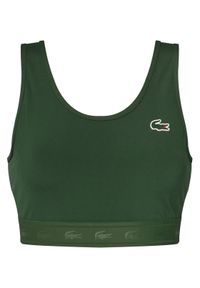 Lacoste Biustonosz sportowy IF0133 Zielony. Kolor: zielony. Materiał: syntetyk #1