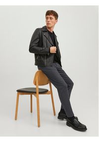 Jack & Jones Chinosy Marco 12237523 Szary Slim Fit. Kolor: szary. Materiał: syntetyk #6