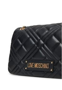 Love Moschino - LOVE MOSCHINO Torebka JC4153PP0MLA0000 Czarny. Kolor: czarny. Materiał: skórzane #4