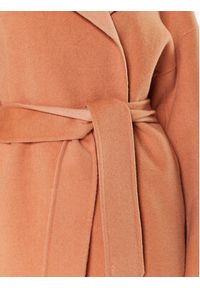 Calvin Klein Płaszcz wełniany K20K205006 Pomarańczowy Oversize. Kolor: pomarańczowy. Materiał: wełna #4