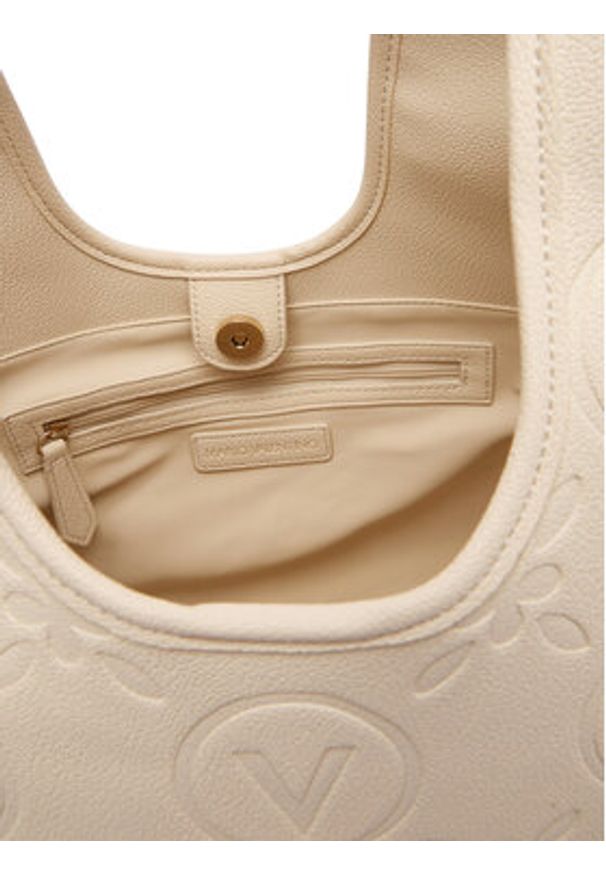 VALENTINO - Valentino Torebka Samba Re VBS8ZG02 Écru. Kolor: kremowy. Materiał: skórzane