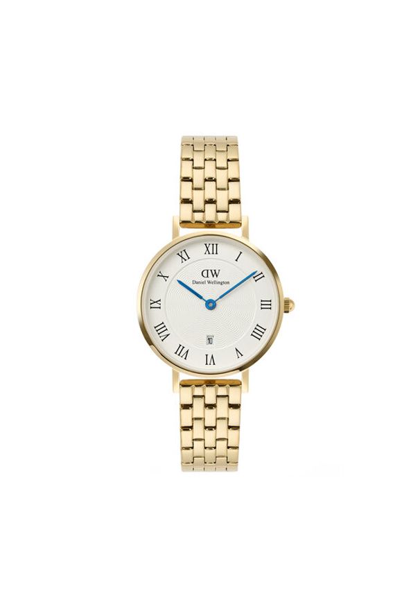 Daniel Wellington Zegarek Petite Roman Numerals DW00100857 Złoty. Kolor: złoty